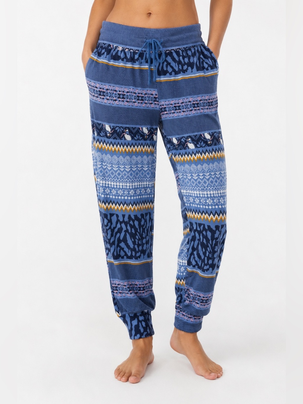 Kari Traa Womens PJ Base Layer Pants Size Medium